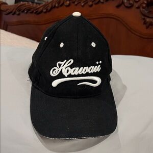 Hawaii Black Baseball Cap